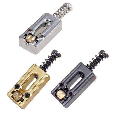 6 vnt. Elektrinės gitaros tremolo tilto balnelis 6 stygų gitaros tilto ritinėlinis balnelis