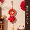 Year of Horse Hanging Ornament with Tassel Chinese New Year 2026 Door Hanging Ornaments Spring Festival Party Pendant