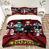 3Pcs Heroic Adventures Unite Bedding Set Soft Fabric Duvet Cover Pillowcases Christmas Xmas Halloween Gift 1 Duvet Cover 2 Pillowcase L1374