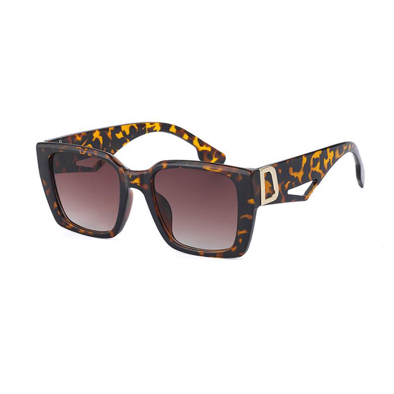 JYL TS Women's New Trendy Chain - Square Necklace-Style Sunglasses 21061