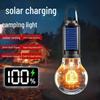 Rechargeable Retro Solar LED Camping Lantern - Waterproof Emergency Tent Light 