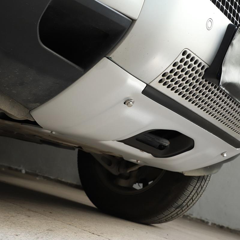 For Land Rover Defender 90 110 2020-2026 Stainless Steel Car Front Bumper Skid Protector Guard Plate Cover Car Accessories