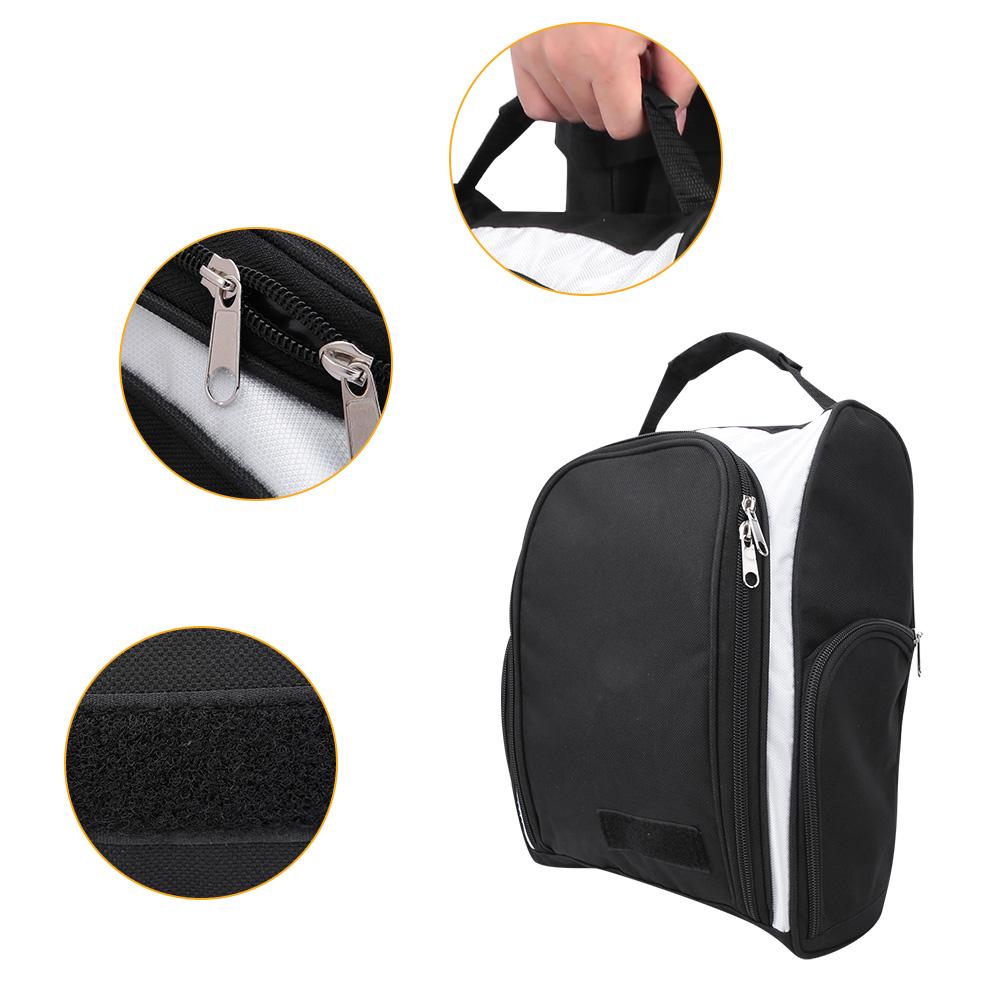 Portable Waterproof Nylon Golf Shoe Clothes Bag Package Accessory with Handle