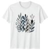 Watercolor Leaves TShirt Botanical Nature Plant Gift For Him And Her