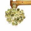 Green Prehnite Oval Cabochon – 12x10mm Smooth Flat Back Gemstone for Jewelry Making