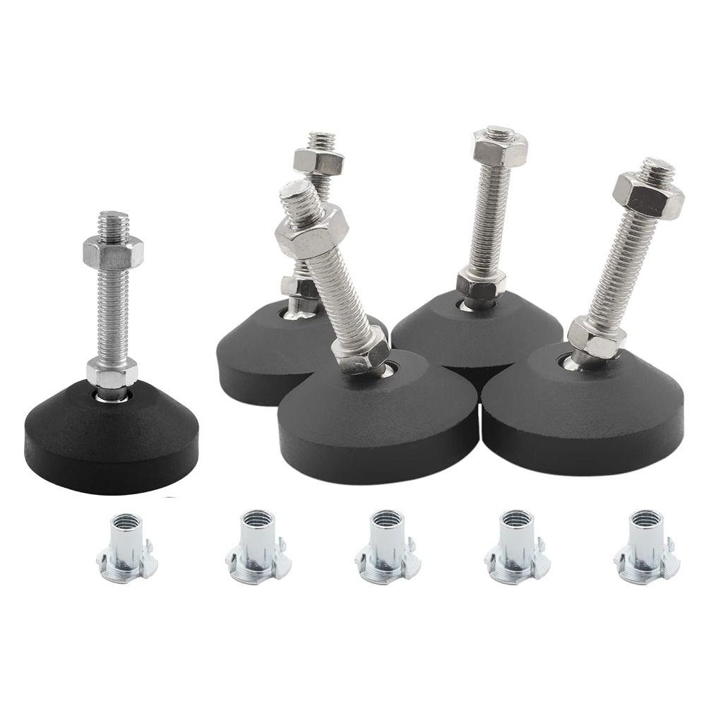 

1/5 шт. нейлоновая нижняя часть M10, выравнивающие ножки, сверхмощные поворотные выравниватели, механическое оборудование