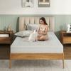 Comfort Foam Mattress 160x200 cm, Foam Core with Nubs, 3D Air Mesh Cover & 100g Fleece, Orthopedic Lying Pad, Vacuum-Packed