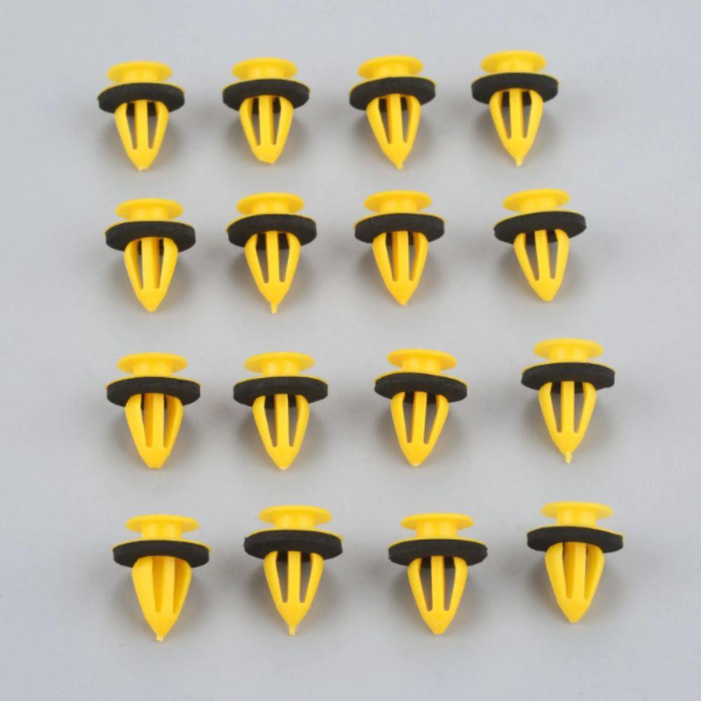 10mm Size Auto Door Trim Panels Fastener With Seal Ring Plastic Rivets Auto Door Trim