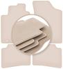 PREMIUM Beige Floor Mats For: Kia Cee`d I Hatchback, SW, Station Wagon, Coupe 2006-2012