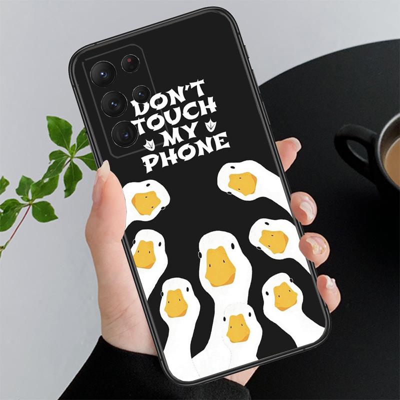 Phone Case For Samsung A17 A55 A16 A56 A35 A15 A53 A54 A33 A34 A25 A05S A52 A52S A07 A26 A06 Goose Game Duck