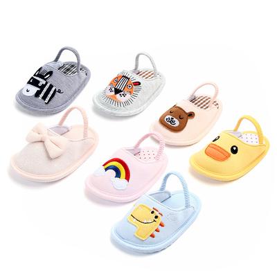 Mode Baumwolle Baby Schuhe Sommer Nettes Kind Hausschuhe Baby Jungen Mädchen Schuhe Weiche Sohle Kinder Sandalen