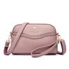 Women's bag new spring and summer women's bag clutch bag woven soft leather mother bag fashion age-reducing bag