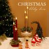 European American Style Led Christmas Candles With Safe Flameless Light For Home Decor