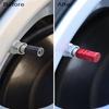 Universal Aluminum Valve Stem Caps 4Pcs Waterproof Dustproof Wheel Hub Covers for Car Motorcycle Truck Accessories Tire Chucks 1