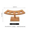 Wooden Bamboo Sushi Making Rack Multi Purpose Roll Holder Suitable For Sushi Ice Cream Bento Food Making Accessory