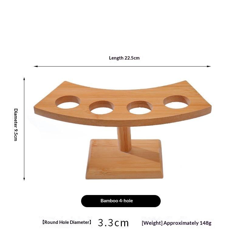 Wooden Bamboo Sushi Making Rack Multi Purpose Roll Holder Suitable For Sushi Ice Cream Bento Food Making Accessory