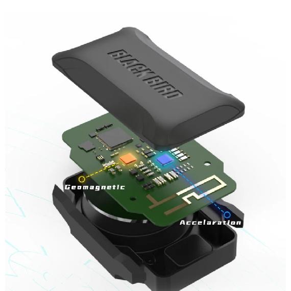 Black Bird Heart Rate Cadence Sensor Speed Speedometer ANT+ Bluetooth 5.0 Compatible with Garmin IGP Bryton Bike Computer