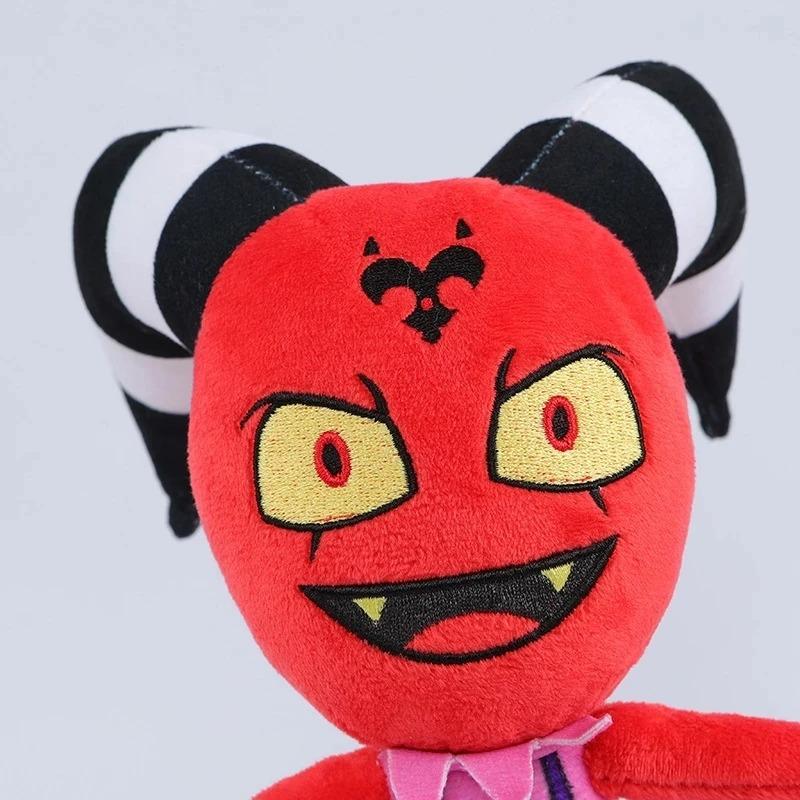 30CM Blitzo's Teddy Plush Toy Helluva Boss Plush Animal Toys Cartoon Stuffed Soft Toy Christmas Birthday Gift for Children