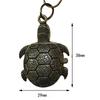 Alloy Turtle Watch Flip Cap Necklace Watch Creative Pocket Watch  Gift