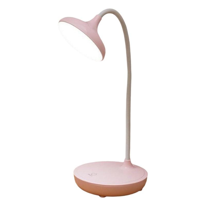 LED Desk Light USB Charging Night Lamp With Three Levels Touch Dimming Reading Study Reading Lighting Bedroom Bedside Desk Lamps