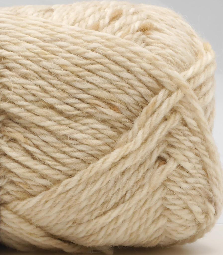 Hamanaka Hand Knitted Yarn Aran Tweed Medium Thick 1 Cream 40g 82m 5 Balls Set 2147 Sets COL. Approx.