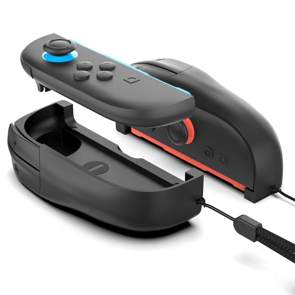 2 Pack Gaming Controller Mouse for Switch 2 Grips with Bracelet, Mini Portable Mice Game Accessories for Switch 2