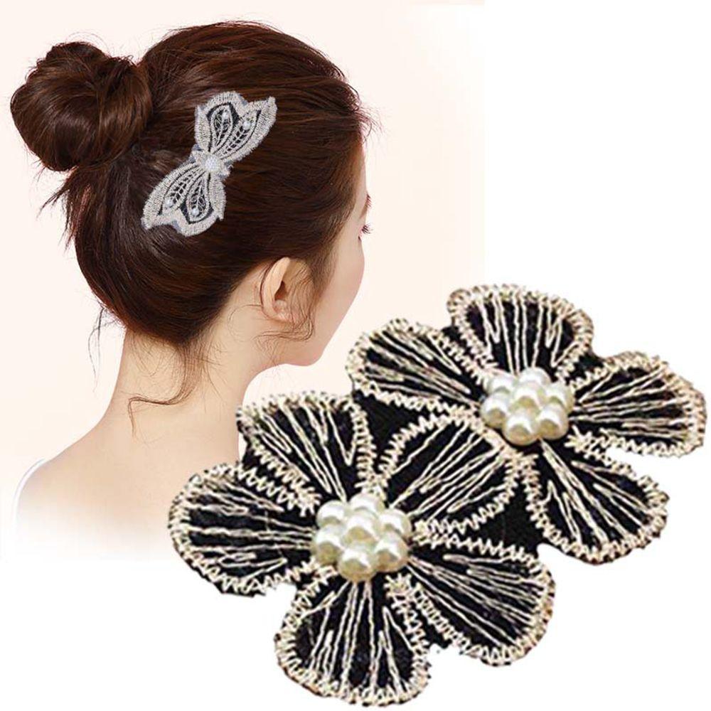 Fashion Bangs Fixed Magic Paste Sticker Bow Bangs Paste Hair Accessories Headwear Bangs Hair Clips