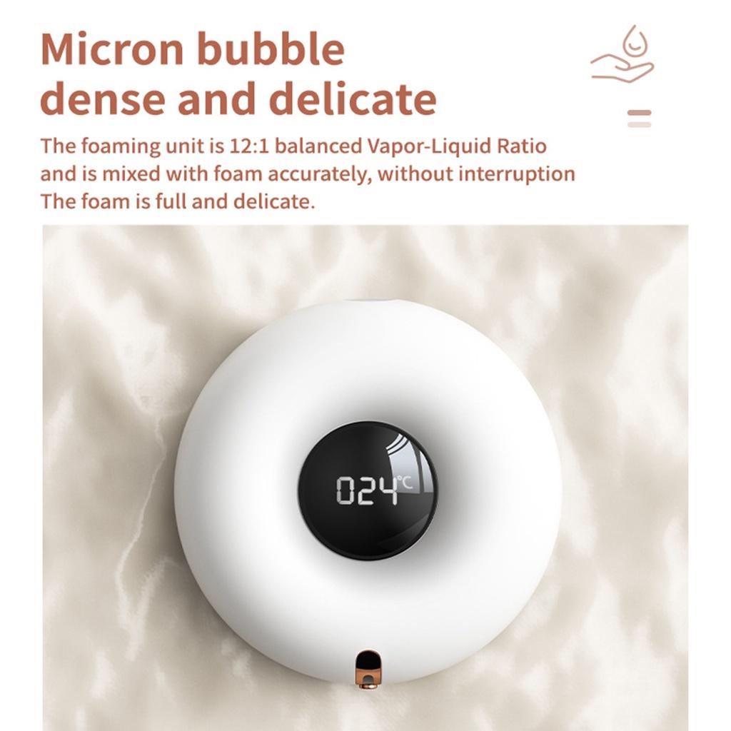 3W Bezdotykowy Automatyczny Dozownik Piany Mydlanej z Czujnikiem Higienizator do Rąk Płyn Szybko Pieniący Montowany na Ścianie Akcesoria Łazienkowe 280ml