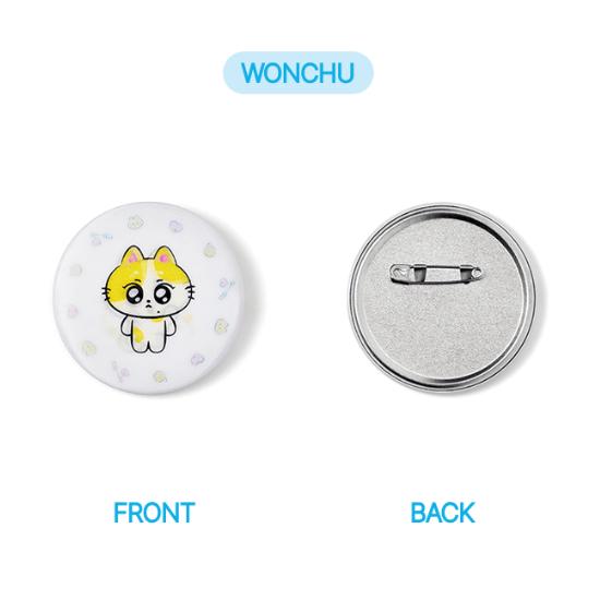 2-й предзаказ ENHYPEN Inside Your Pocket ENCHIN Лентикулярная значок-банка WONCHU