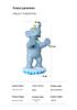 Elephant Eyeglass Holder Resin Stand - Children's Desktop Ornament & Gift