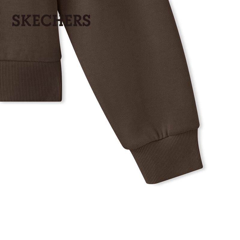 Skechers Women's Half-Zip Stand Collar Sweatshirt