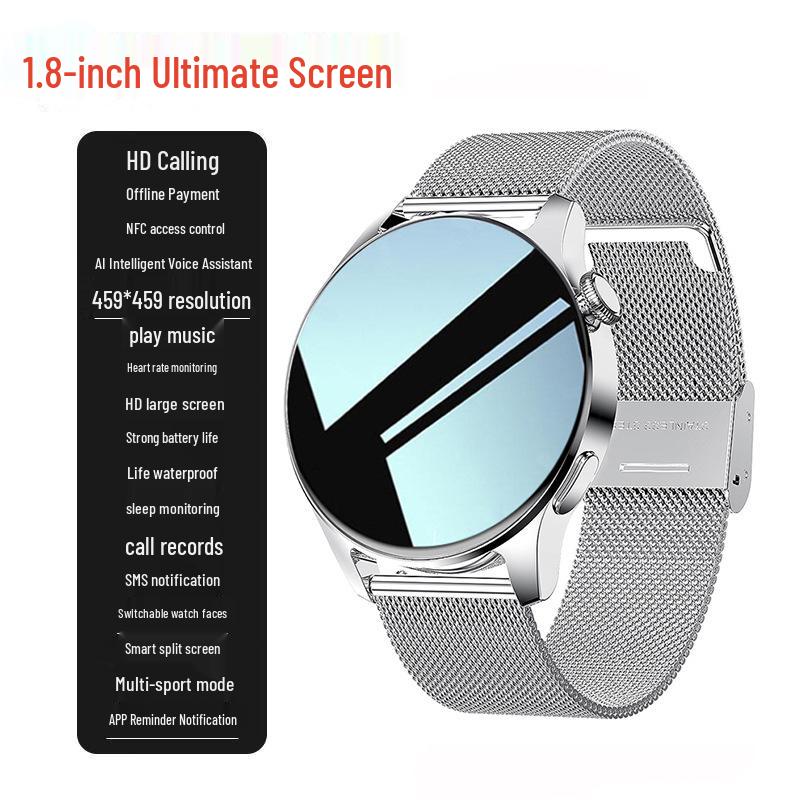 Montre connectée Watch8: Nouveau Multifonction Bluetooth, Étanche, Paiement NFC, Sports, Musique T05.