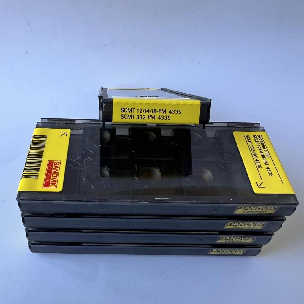 Original Sandvik / SCMT120408-PM 4335  / CNC lathe carbide blade 10 PCS