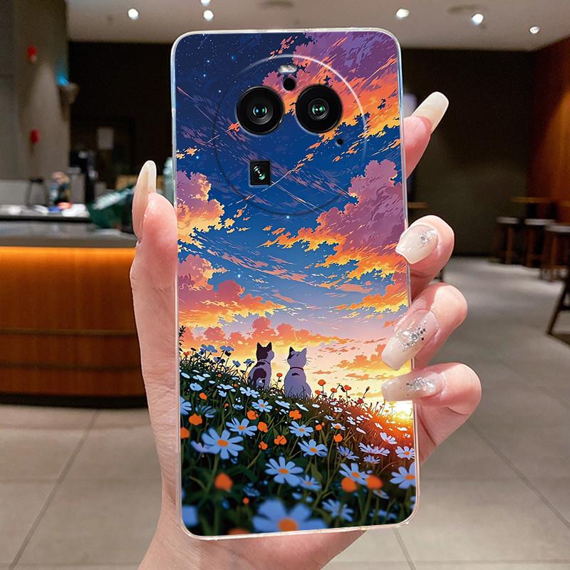 Casing For Oppo Find X6 Pro / X6 5G Luxury Dragon Cute Cool Boys Girls Transparent Soft TPU Phone Case Clear Silicone Back Cover