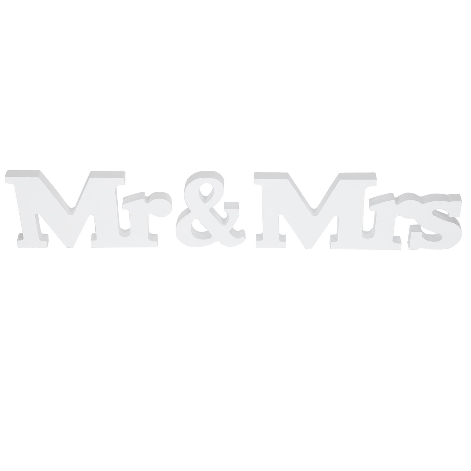 

Mr&Mrs Деревянные украшения для свадеб, День святого Валентина, романтическое украшение, толщина 1,2 см