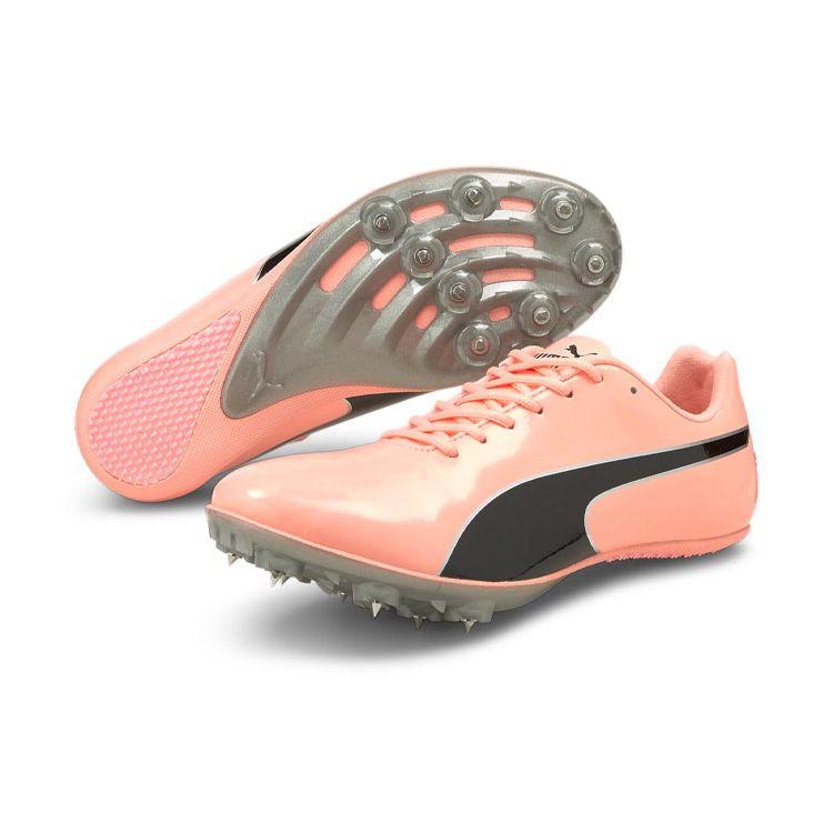 Puma evoSpeed Sprint 10 Elektro Peach Men Sneakers Pink Black Silver 193452-04