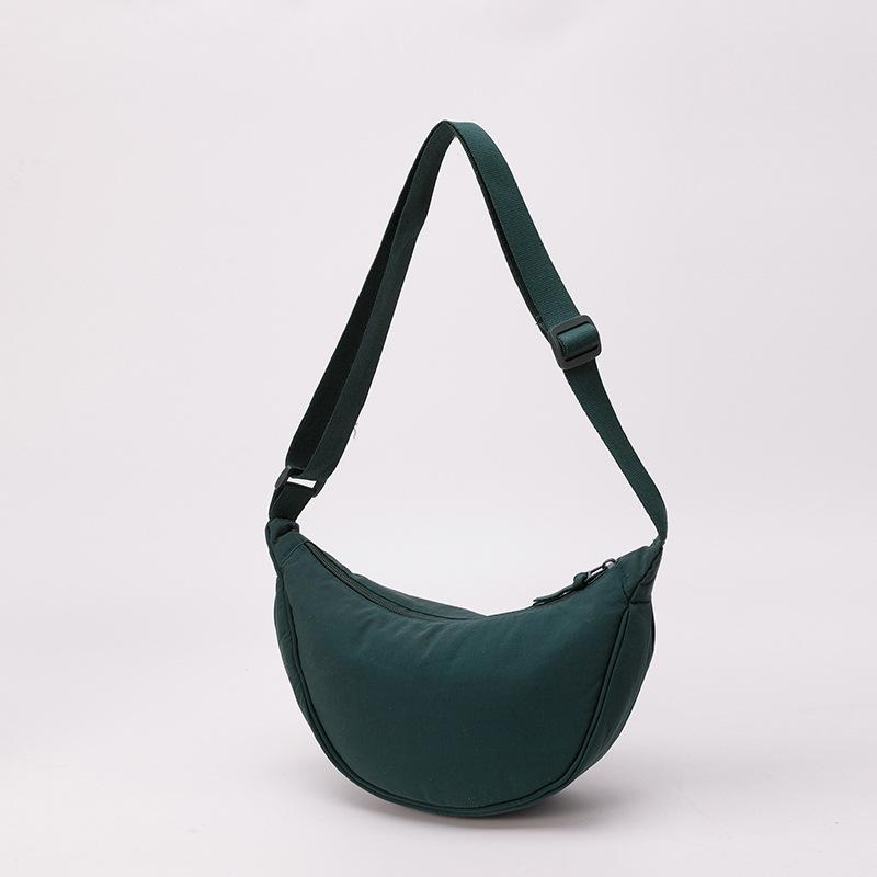 Versatile Nyl Crescent Shoulder Crossbody Bag Lightweight, Durable, Stylish 20+ Vibrant Color for Everyday Use, Travel, Outing