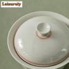 160ML Beixitang Handmade Ice Table Glaze  Tea Tureen Boutique Non Hot Ercai Gaiwan Tea Maker Cover Bowl Chinese Tea Set Craft