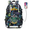 Magic School Usb Student School Bag Harry Potter Backpack Men'S And Women'S Casual Travel Bag