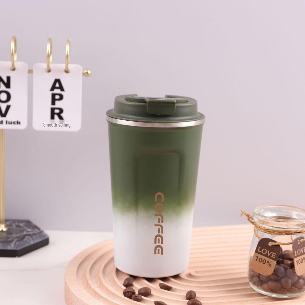 Smart Temperature Stainless Steel Coffee & Travel Cup - Women's Insulated Portable Outdoor Water Cup