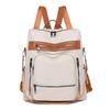 A Lightweight and Retro Backpack for Women with Large Capacity