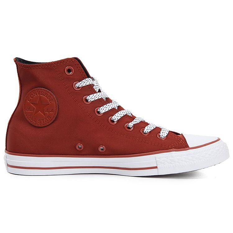 Converse Chuck Taylor All Star Comfortable Trendy High Top Canvas Shoes Unisex Sneakers Brick-Red 159641C
