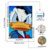 5D Diy Diamond Painting Angry Donald Duck Full Drill Rhinestones Mosaic Embroidery Handmade Products Home Decor Gift