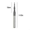 Metalworking End Mill CNC Tungsten Carbide R0.25-D1/8-TiAlN Cast steel