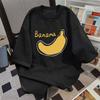 Korean Version of Fun Banana Tshirt Mens and Womens Luxury Brand Top