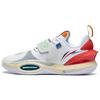 Li Ning All City 10 V2 Basketball Shoes Men's Low Top Standard White/Antarctic Gray ABAS059-15