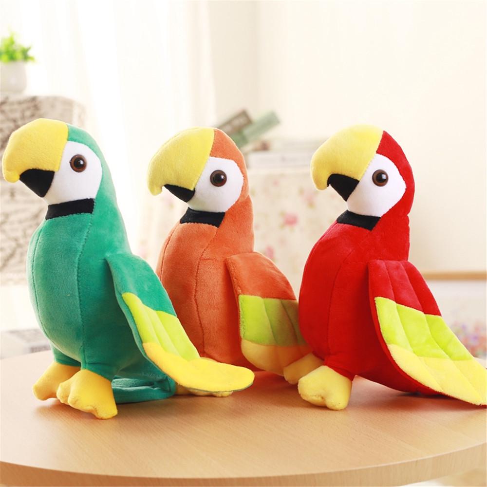 2019 Parrot Plush Toy Doll for Children's Day or Birthday