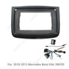 2DIN Car Radio Fascia Frame 10.1 Inch For Mercedes Benz Vito Viano 2 W639 2003-2015 Stereo Panel Wire Harness Canbus Decoder Box