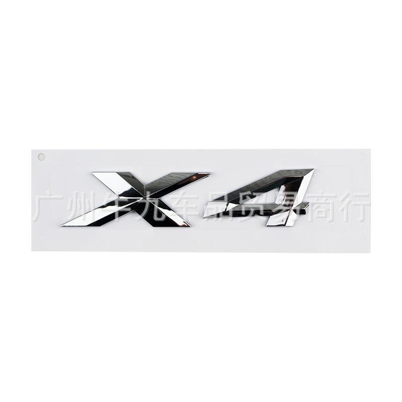 Suitable for the new X1 X2 X3 X4 X5 X6 X7 GT car logo, trunk tail label, car sticker