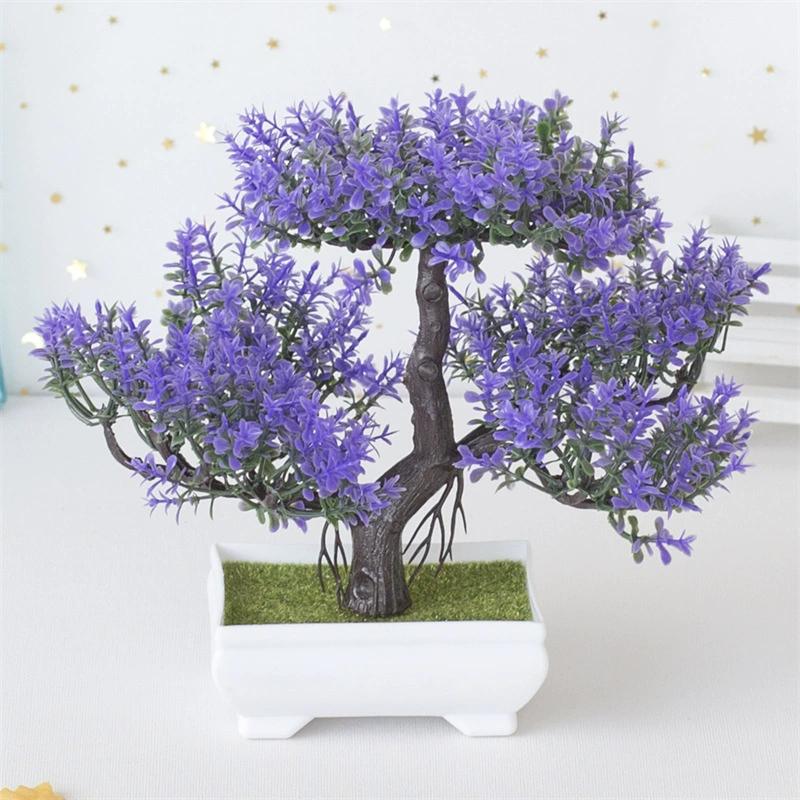 1ks Umělý květ Borovice Rostlina Fotografie Rekvizita Svatební domov Bonsai Dekor? Vánoční ozdoba